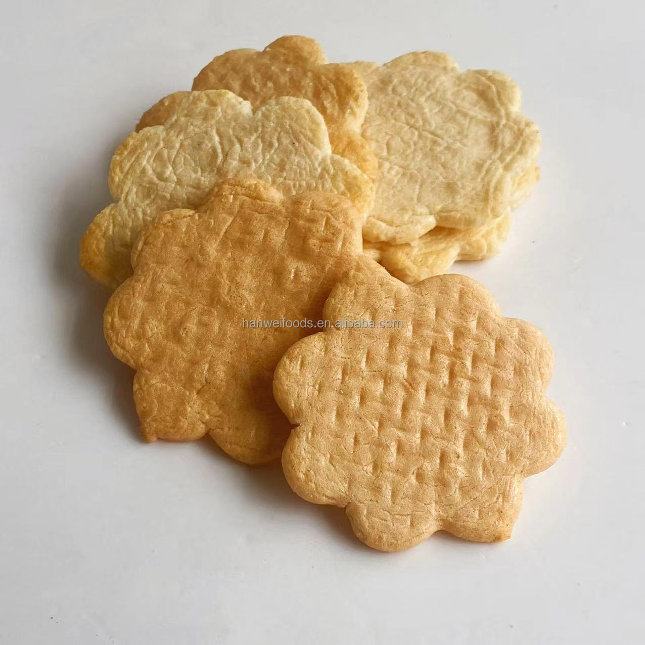 Grain Senbei Rice Crackers Super Crispy Texture Shrimp Rice Cake