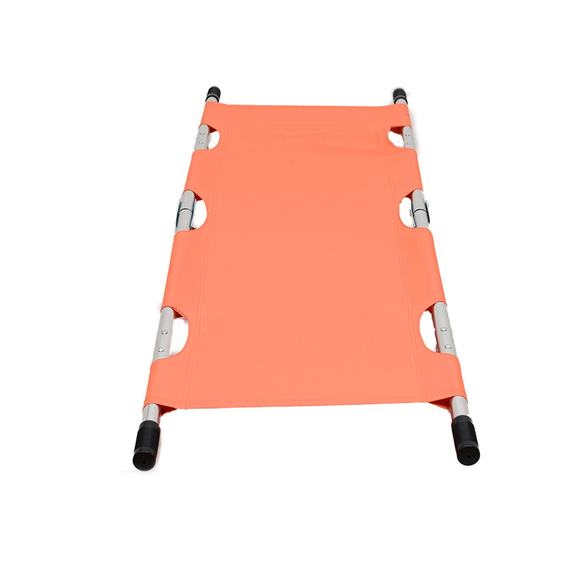 Patient Transfer Foldable Canvas Stretcher With CE Approved Aluminium Alloy