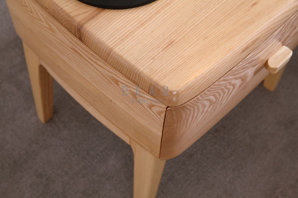 Drawer Bedroom Furniture Nightstand Bedside