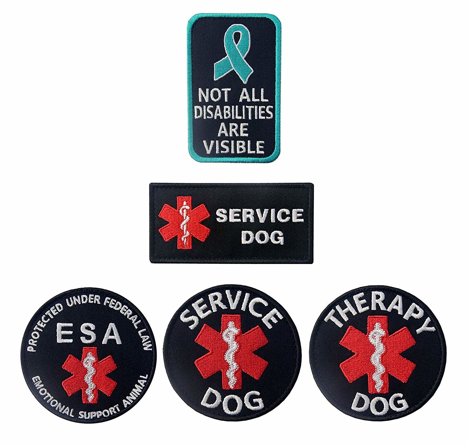 Embroidered Fabric Custom Shoulder Patches Stick On Sew On Logo Badges