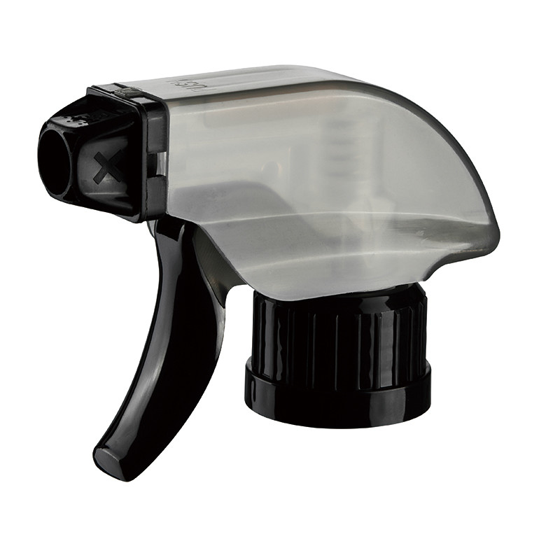 Pp 28mm Trigger Spray Head Black 28/410 11" 7.12" Dip Tube With Spray Stream Off Nozzle