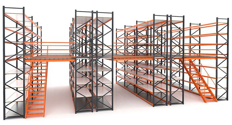 Mezzanine Racking Multilevel Heavy Duty Mezzanine Floor Rack