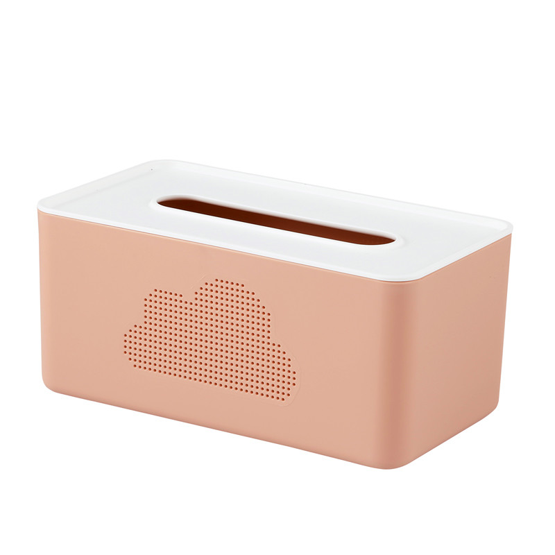 Rectangular Nordic Pattern Paper Towel Box Dining Room Desktop Tissue Box