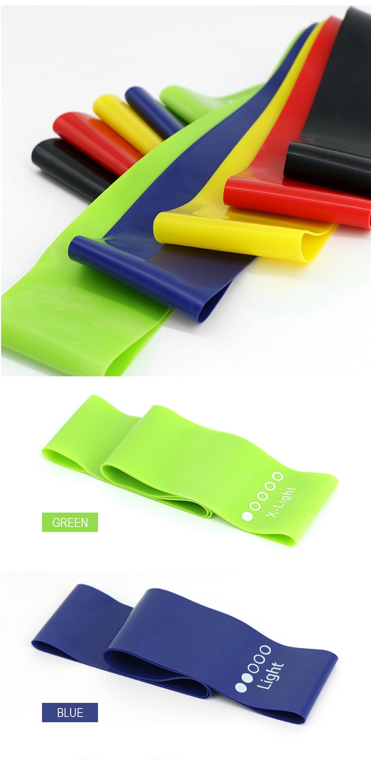 40lbs TPE Fitness Stretch Bands Exercises For Buttocks