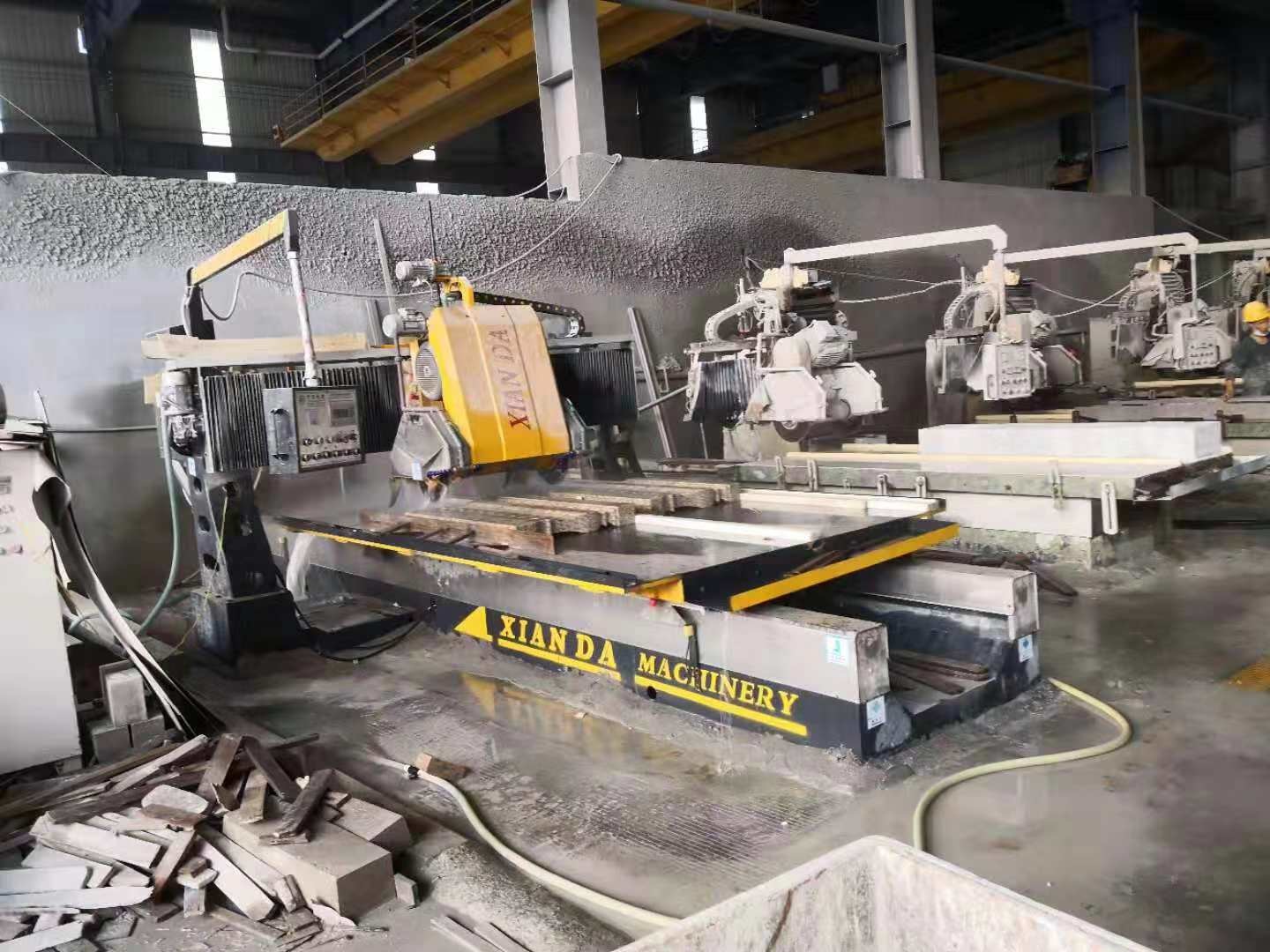 High Cutting Depth Machinery for Stone High Safety Protection