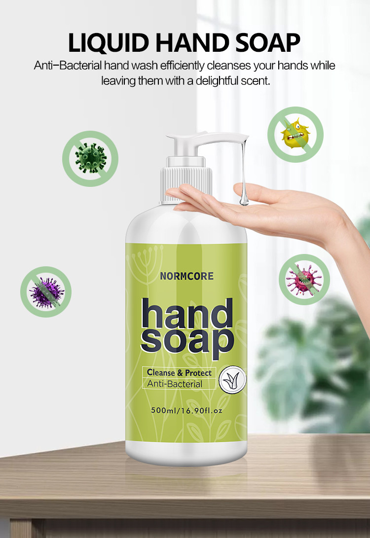 Essentical Oil Hotel Hand Wash Anti Bacterial Liquid Hand Soap