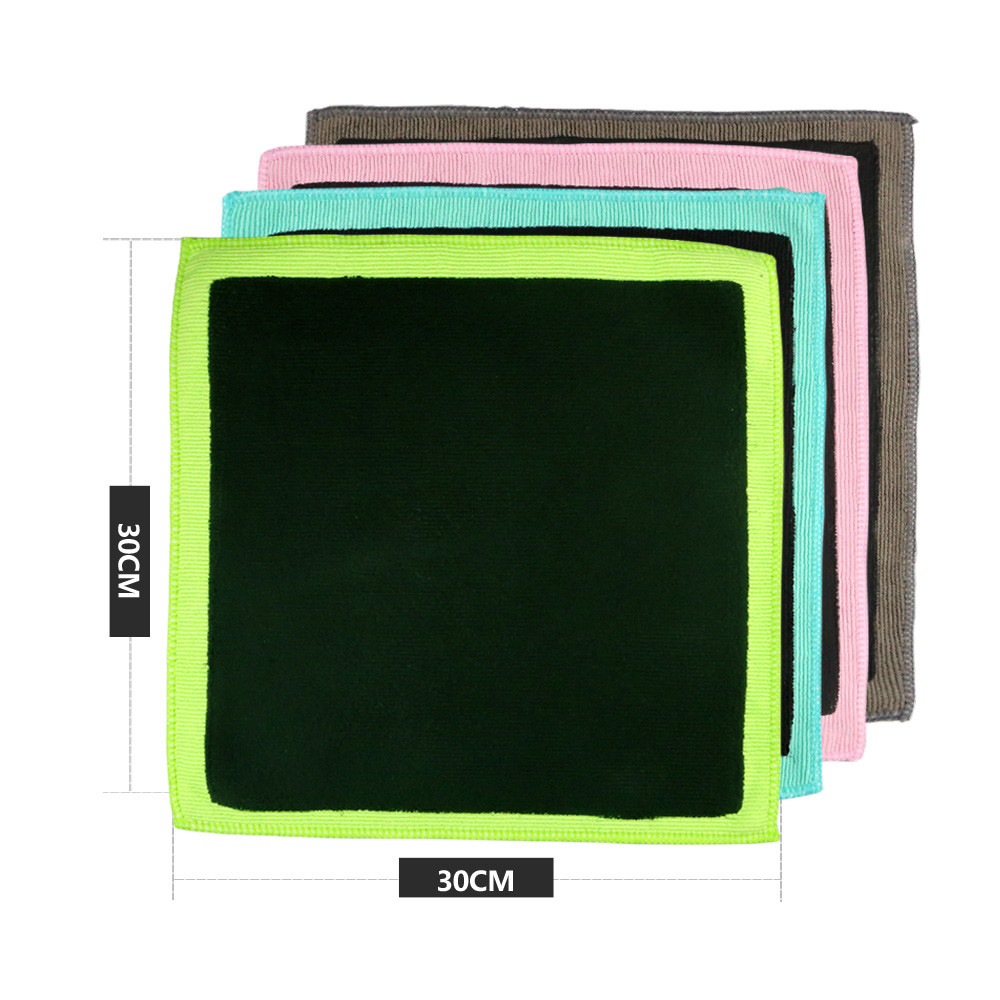 12x12 Inches Blue And Pink Car Clay Towel With Blister Package