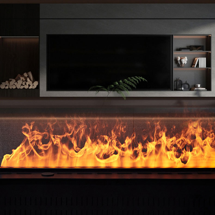 led electric fireplace