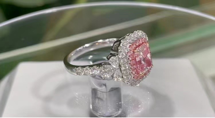 Lab Diamond Jewelry Certified Loose Diamond Custom-made Cushion Fancy Diamond Ring