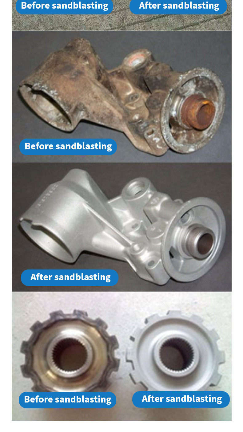 Portable Automatic Sandblaster Machines Easy Operation For Manufacturing Plant