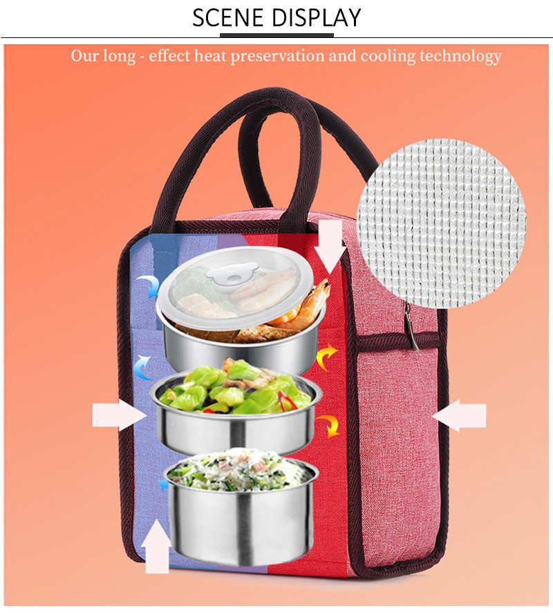 Oxford Thermal Insulated Lunch Cooler Bags