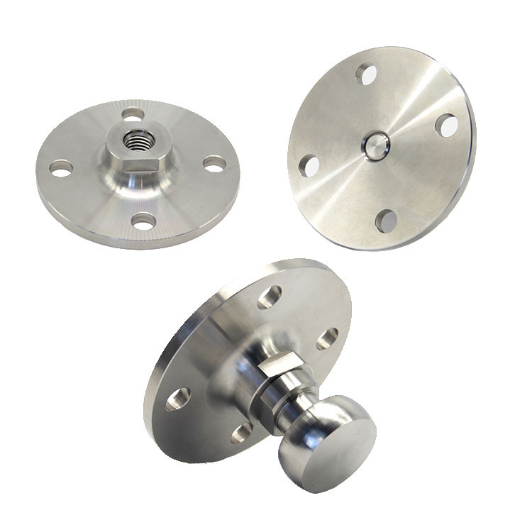 Steel flange.
