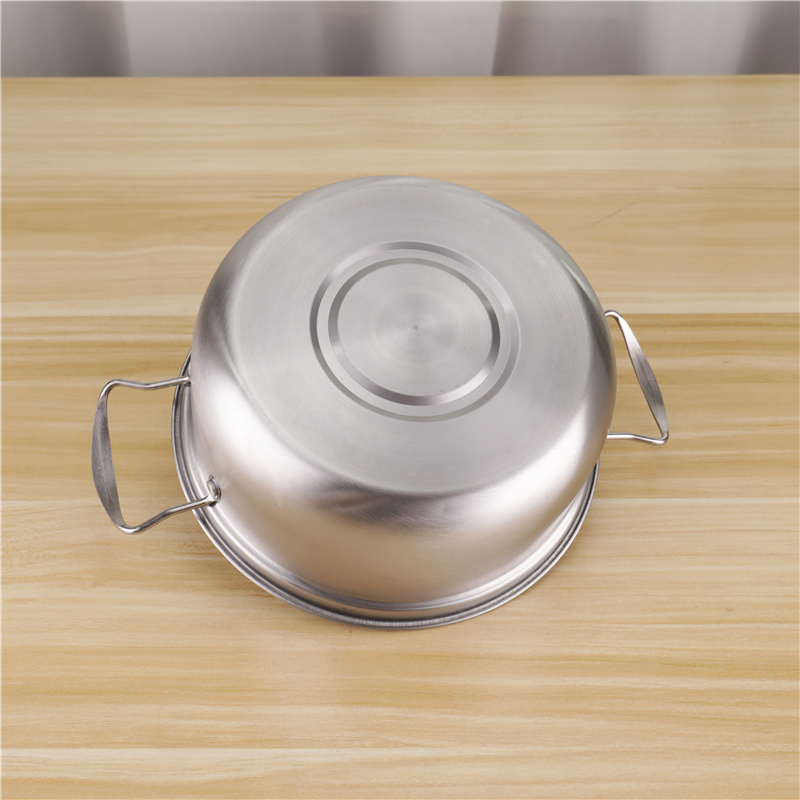 Modern Desktop Stainless Steel Cookware Set 12pcs Food Soup Pot