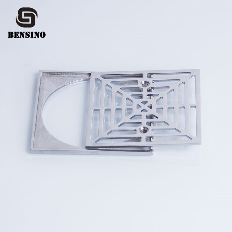Square Hidden Bathroom Floor Drain Strainer 100*100mm