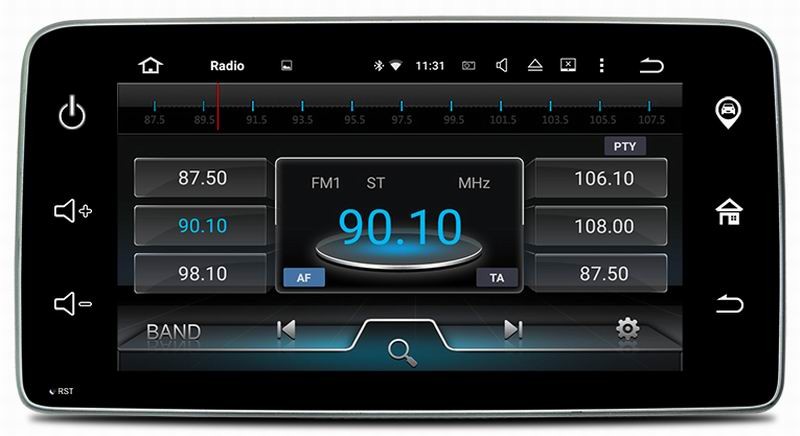 Ouchuangbo car gps navi multi android 5.1 for Mercedes Benz Smart 2015 with 3g wifi SWC 1GB DDR