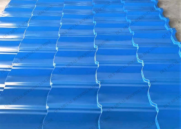 1250mm Roof And Wall Panel Roll Forming Machine PLC Ibr Roof Sheeting Equipment