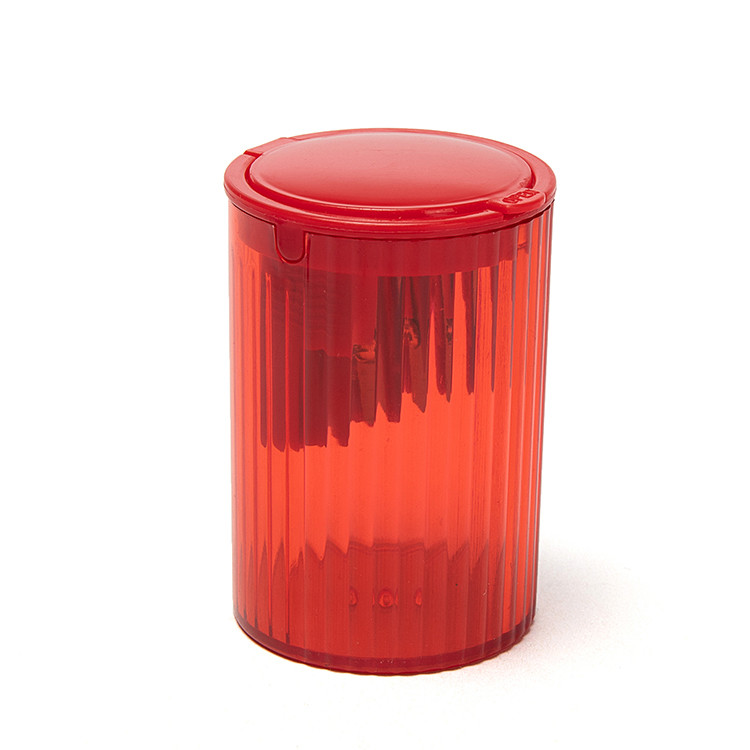 Multi Color 2 Holes Office Pencil Sharpener Transparent