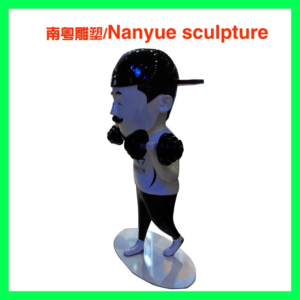 life size fiberglass colorful cartoon statue in theme decoration as decoration in park or hall center