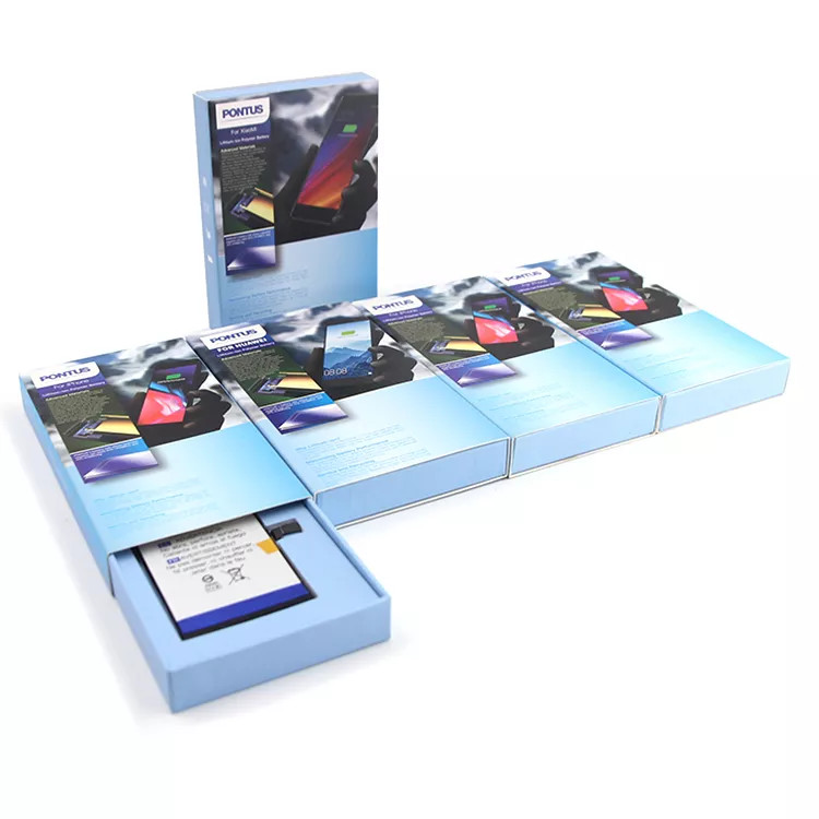 C1S Art Paper Battery Packaging Box With Sleeve Printed Paper Box
