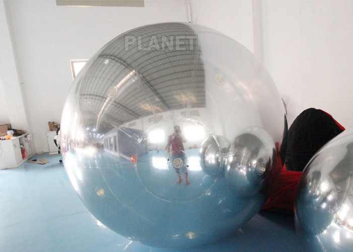 Giant Inflatable Disco Ball / PVC Inflatable Floating Mirror Ball