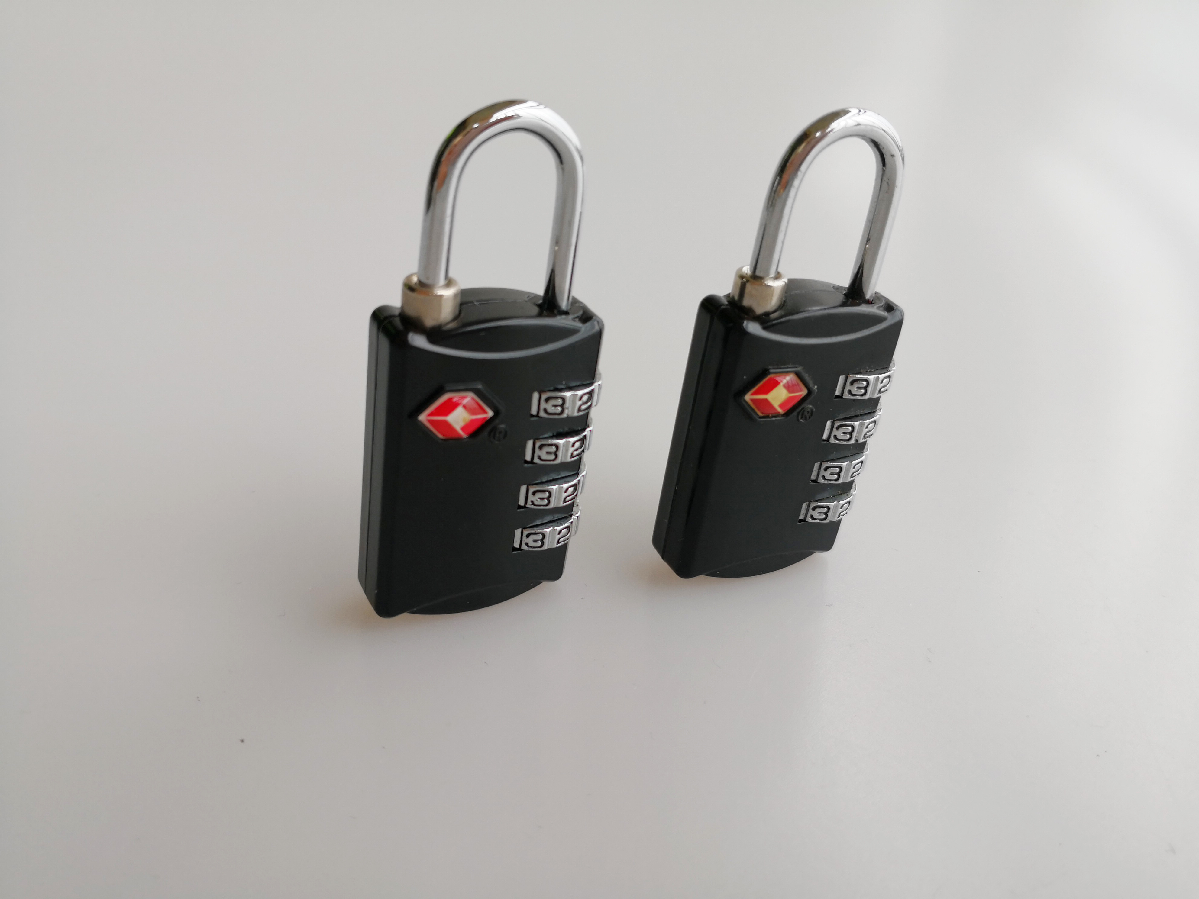 35.2g TSA Combination Padlock / TSA 21100 3 Digit Number Lock PC Material