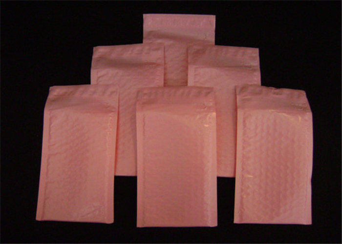 Multifunctional Poly Bubble Mailers Red Color 7.25"X12" #1 Size Biodegradable