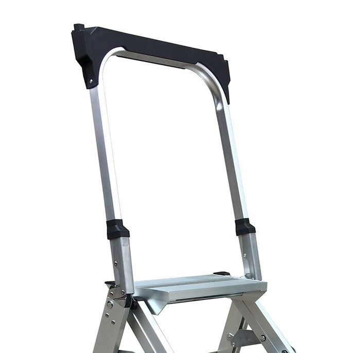 Robust Strength Lightweight Aluminum Ladder 5 Steps Adjustable Aluminum Ladder