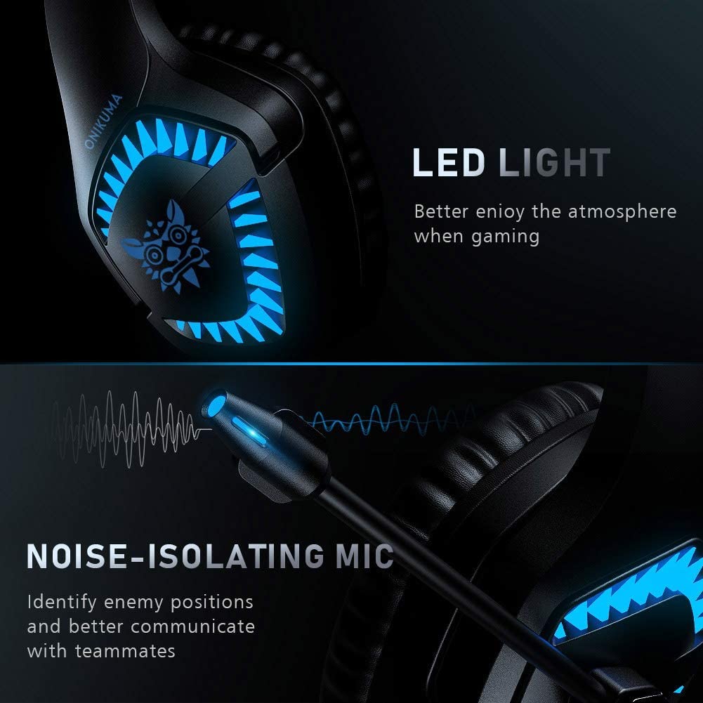 Noise Cancelling 117dB 2.2kohm Surround Sound Gaming Headset