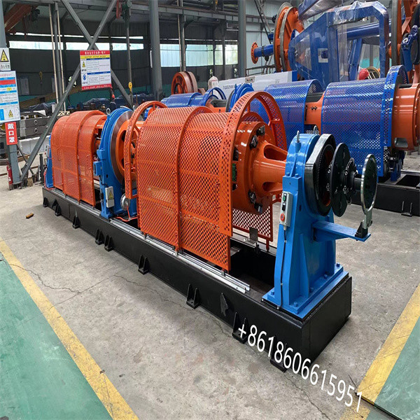 800r/Min Rotating Speed Tubular Stranding Machine For 630 Bobbin