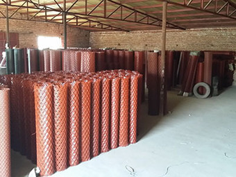 Low Carbon Steel Diamond Gi Expanded Metal Mesh Slope Protection