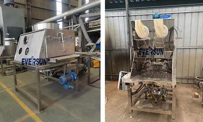 Manual Packet Dust-Free Feeding Station Food Grade Automatic Feeding Equipment