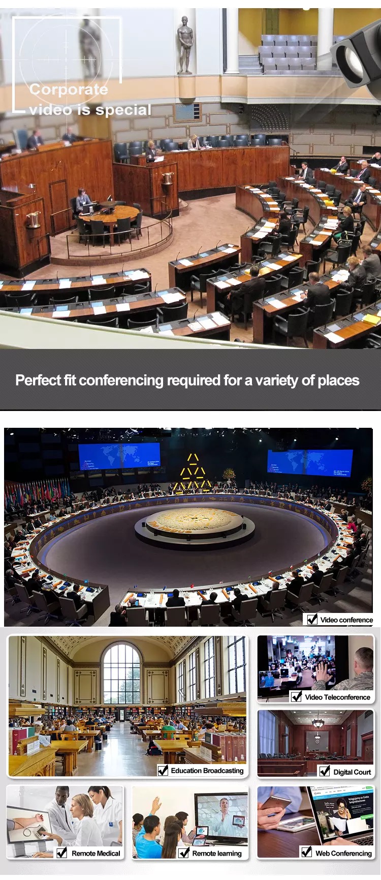 remote control conference cams 3x optical zoom zoom room multiple cameras