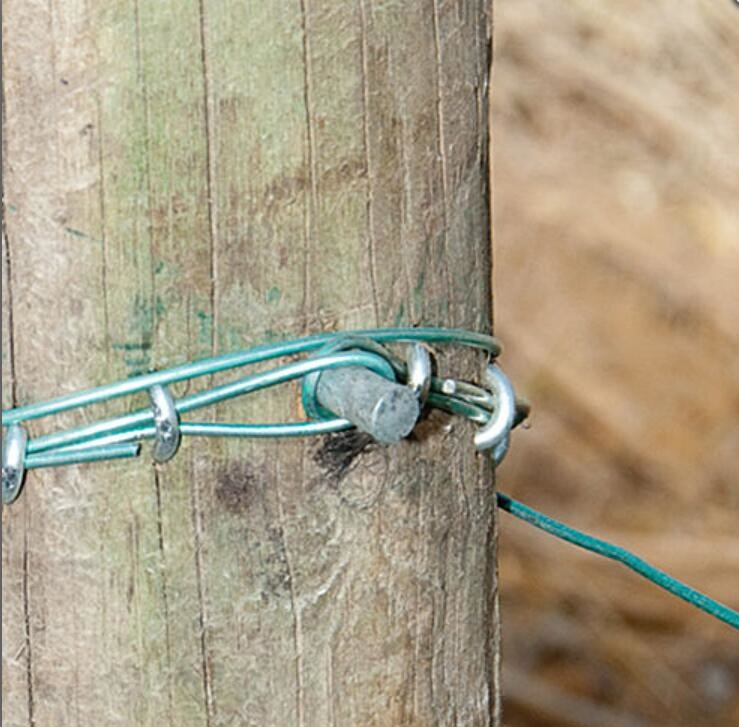 Steel Electric Fence Accessories 10 Inch Galvanized Fence Brace Pins