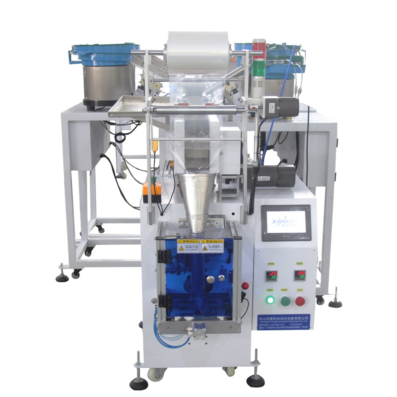 XK-B865T Hardware Screw Nut Automatic Packaging Counting Sealing Packing Machine