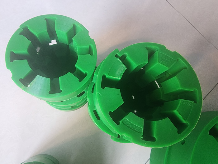 Chemical Resistant PU Spider Pu Element Green