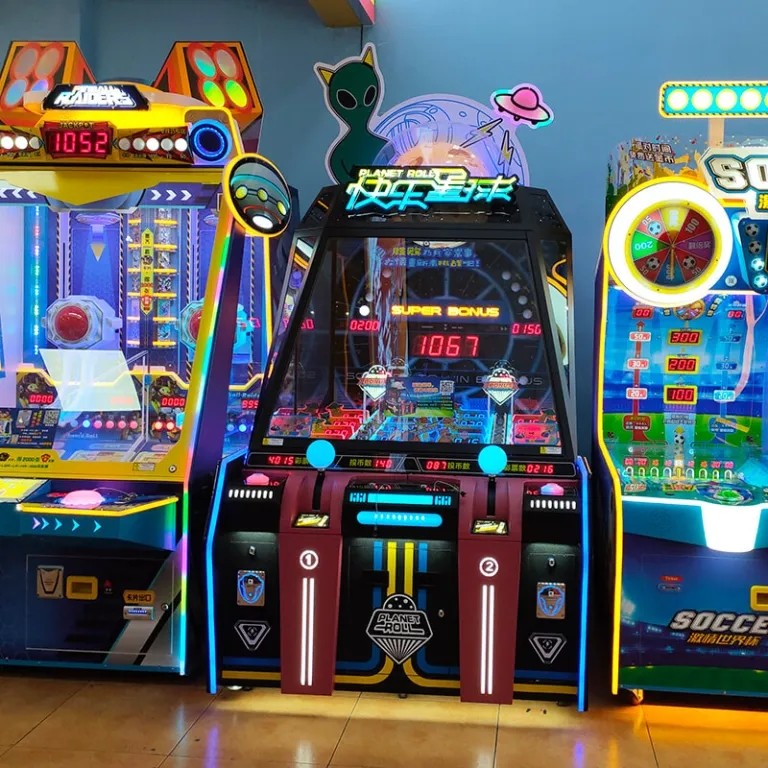 110V Ticket Redemption Game Machine , Pinball Arcade Machine For Amusement