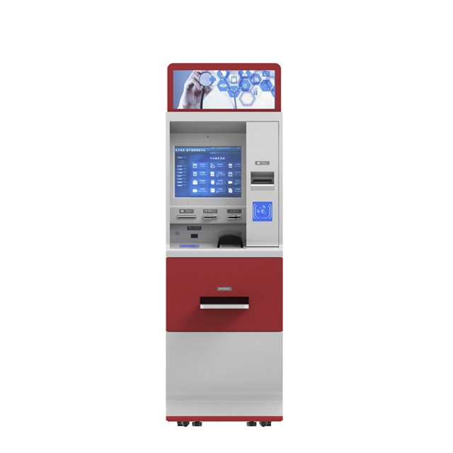 Smart Hotel 8ms Card Dispenser Kiosk Self Service Payment Machine