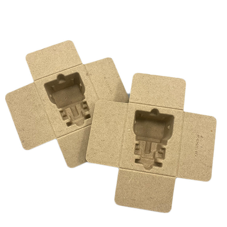 Ecofriendly Molded Pulp Containers Dry Press Technique Waterproof
