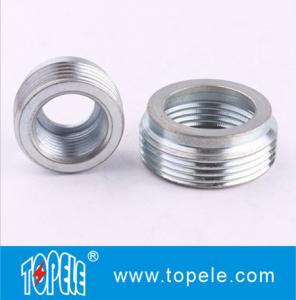 Buy cheap Electrical IMC Conduit And Fittings 3/4” to 1/2” Zinc Plated Steel Reducing Bushing, Threaded Reducer product