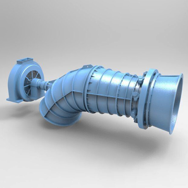 Micro Hydro Turbine Generator Large Flow Rates With Stainless Steel Runner