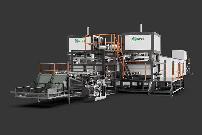 Seedling Tray Making Machine Reciprocating Pulp Molding Machine