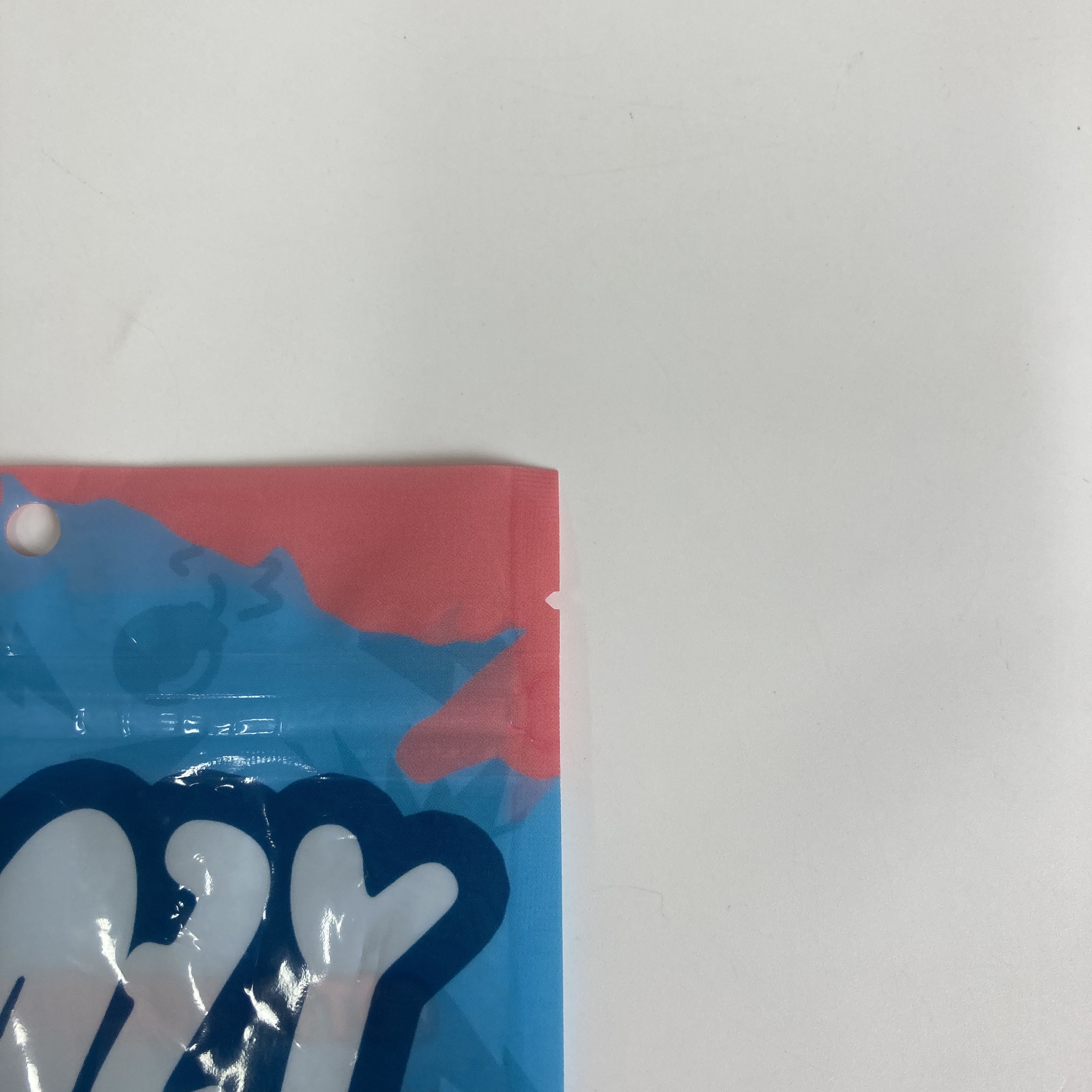 Digital Print Three Side Seal Bags Cotton Candy Packaging Bags With Window