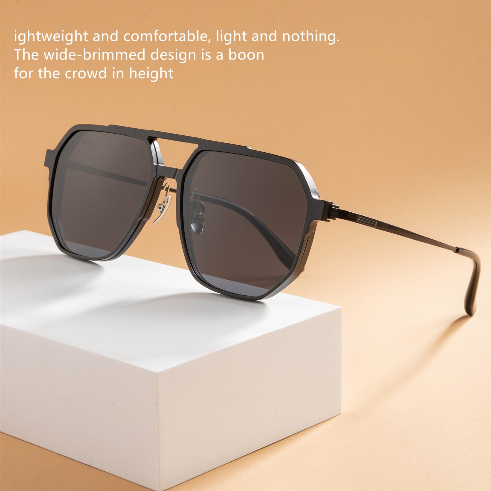 High Quality Pure Titanium Aluminum Magnetic Clip On Glasses