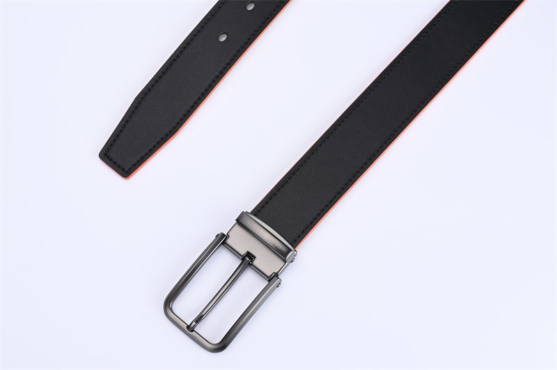 High Quality Customized Logo Fashion And Elegant Simple Pure Cowhide Luxury Men'S Belt