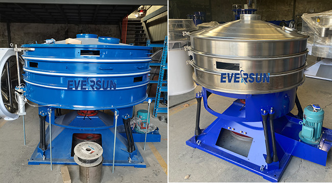 Perlite High Output Electric Tumbler Sifting Machine Screener For Zinc Oxide