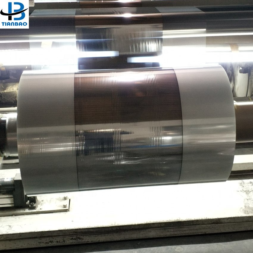 Packaging Film Double Face Corona Treated Silver Metalized CPP Film for Custom Sizes