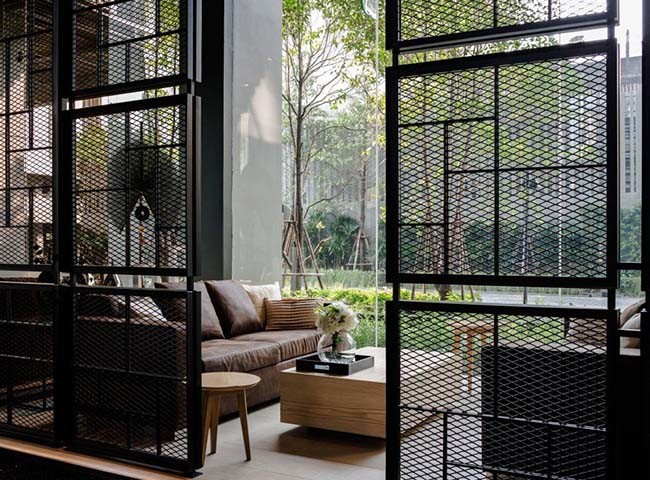 Aluminum Expanded Metal Partition Wall for Both Permanent and Temporary Partition Uses
