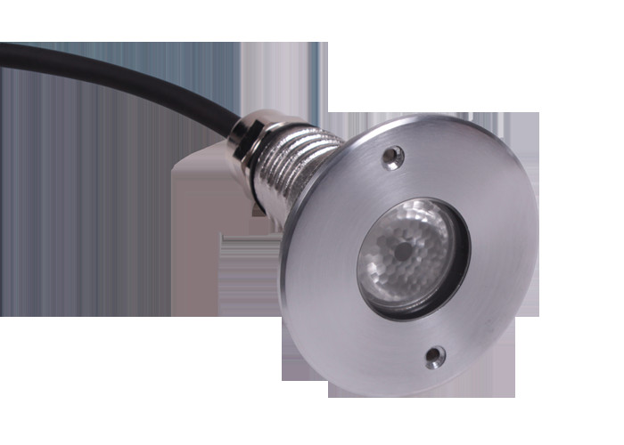 Stainless steel Housing LED Underwater Light 3W RGB With 3 Years Warranty