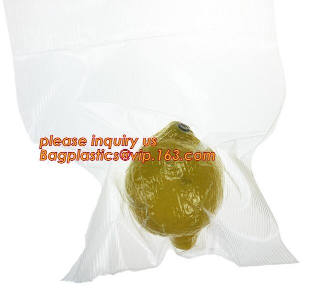 nylon pe vacuum pouch sealed vacuum bag 3 side sealed vacuum bag vacuum pouch Zipper with valve vacuum bags Three side s