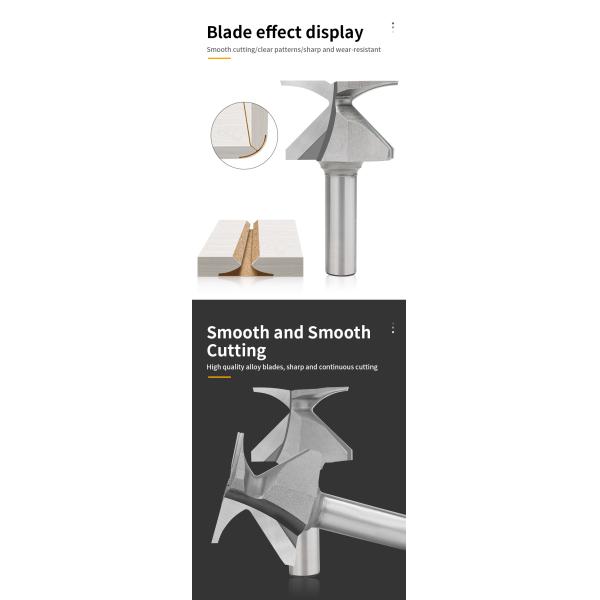 60HRC 55HRC Cnc Compression Bit Cnc Roughing Bit Arc Welders Bending For Wood Folding